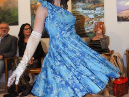 Fashion Show in der Contemplor Galerie Wien am 14. 03. 2024